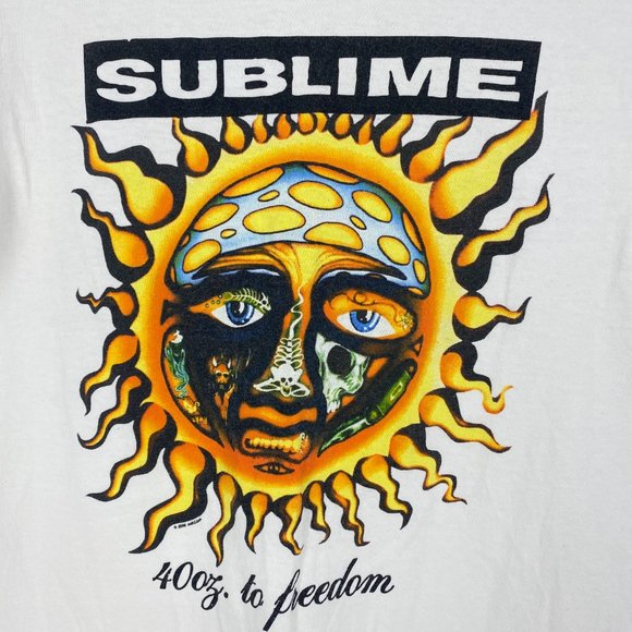 2006 SUBLIME 40 Oz. to Freedom Graphic T-Shirt - Picture 7 of 16